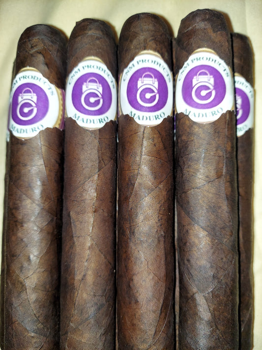 500 Maduro blend Cigars with Humidor, Cutter and 2 torch lighters