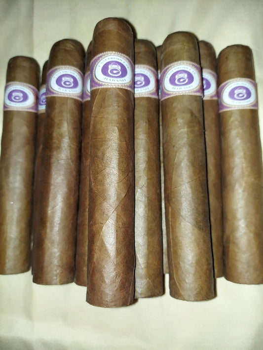 4 color Fedora with 10 Maduro or 10 Habano blend cigars
