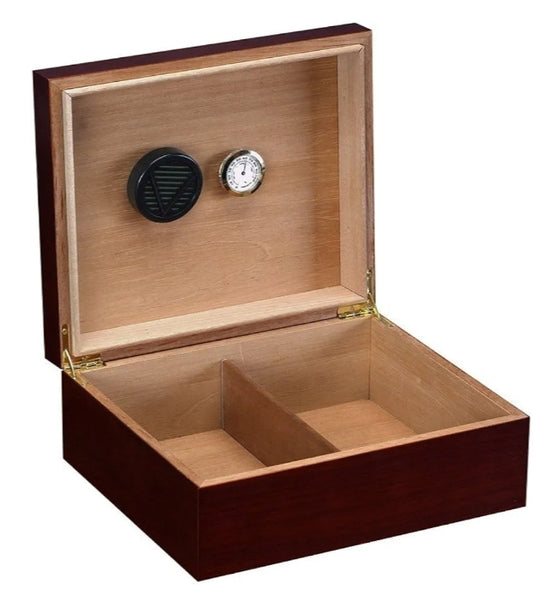 60 Habano blend cigars with humidor and cutter